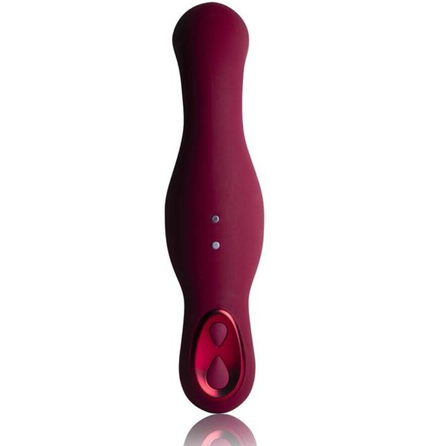 ROCKS-OFF VIBRATEUR POINT G RUBY GLOW BLUSH ROUGE — accessoires inclus