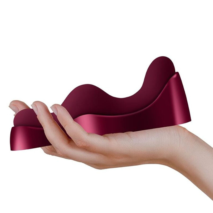 ROCKS-OFF VIBRATEUR POINT G RUBY GLOW BLUSH ROUGE — vue détaillée