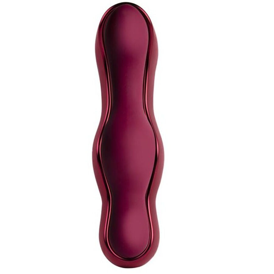 ROCKS-OFF VIBRATEUR POINT G RUBY GLOW BLUSH ROUGE — vue arrière