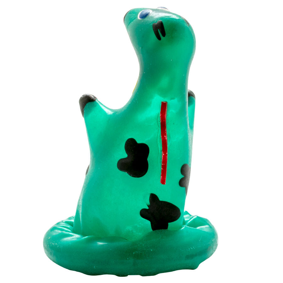 CONDOMERIE Préservatifs Fantaisie Peints À Main Monstre Loch Ness — vue alternative