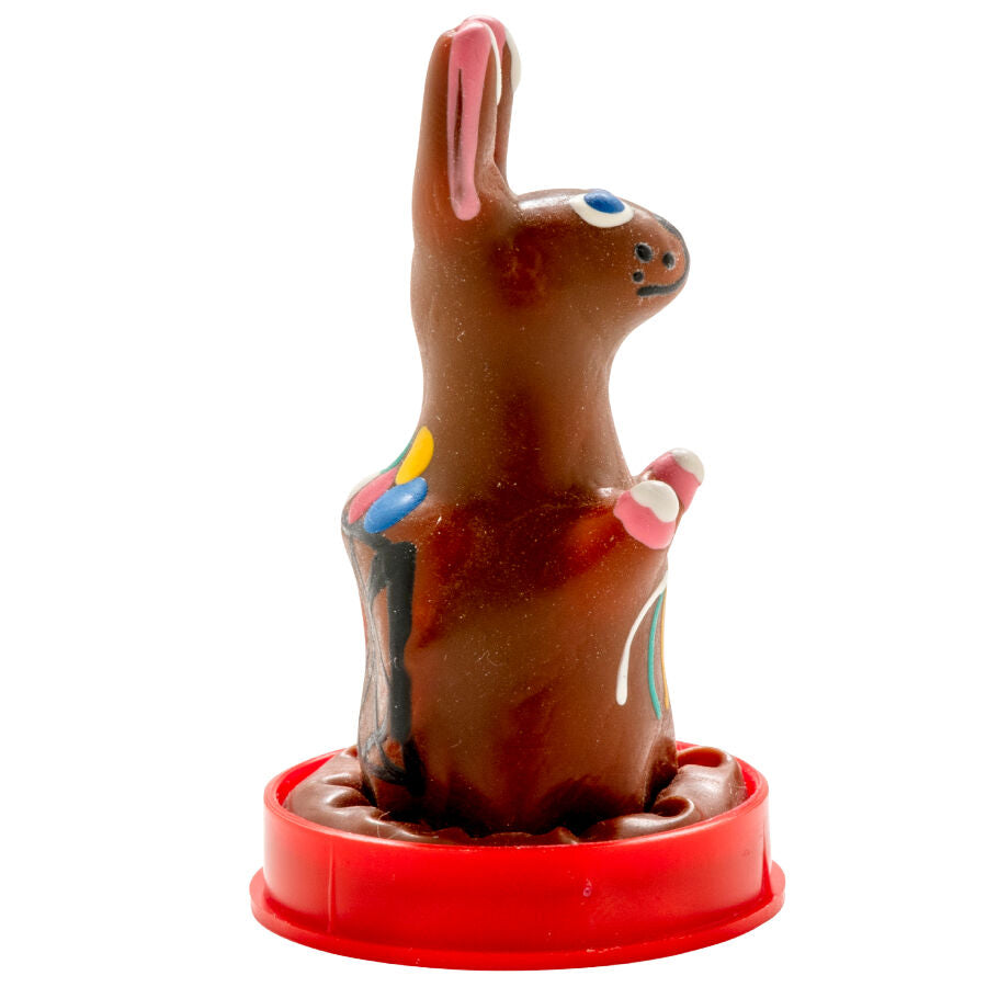 CONDOMERIE Préservatifs Fantaisie Peints À Main Lapin Pâques — vue alternative