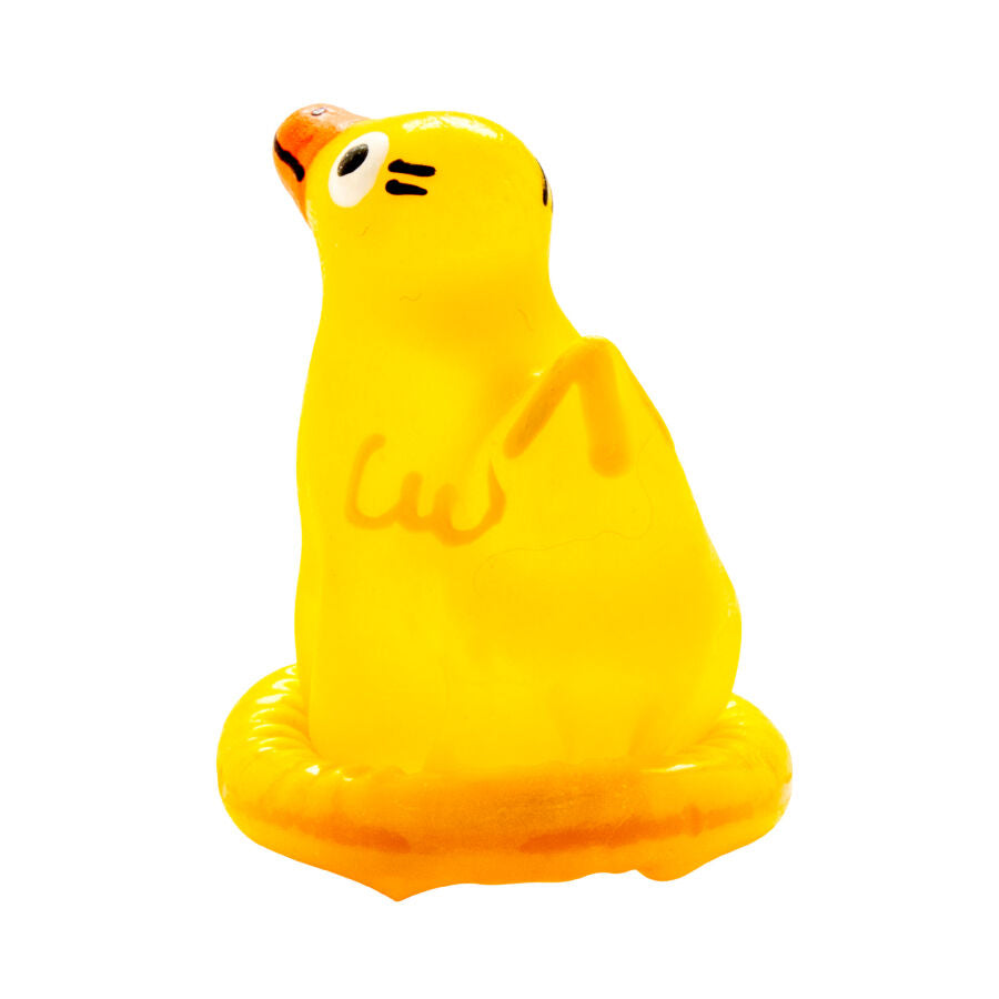 CONDOMERIE Préservatifs Fantaisie Peints À Main Forme Canard — vue alternative