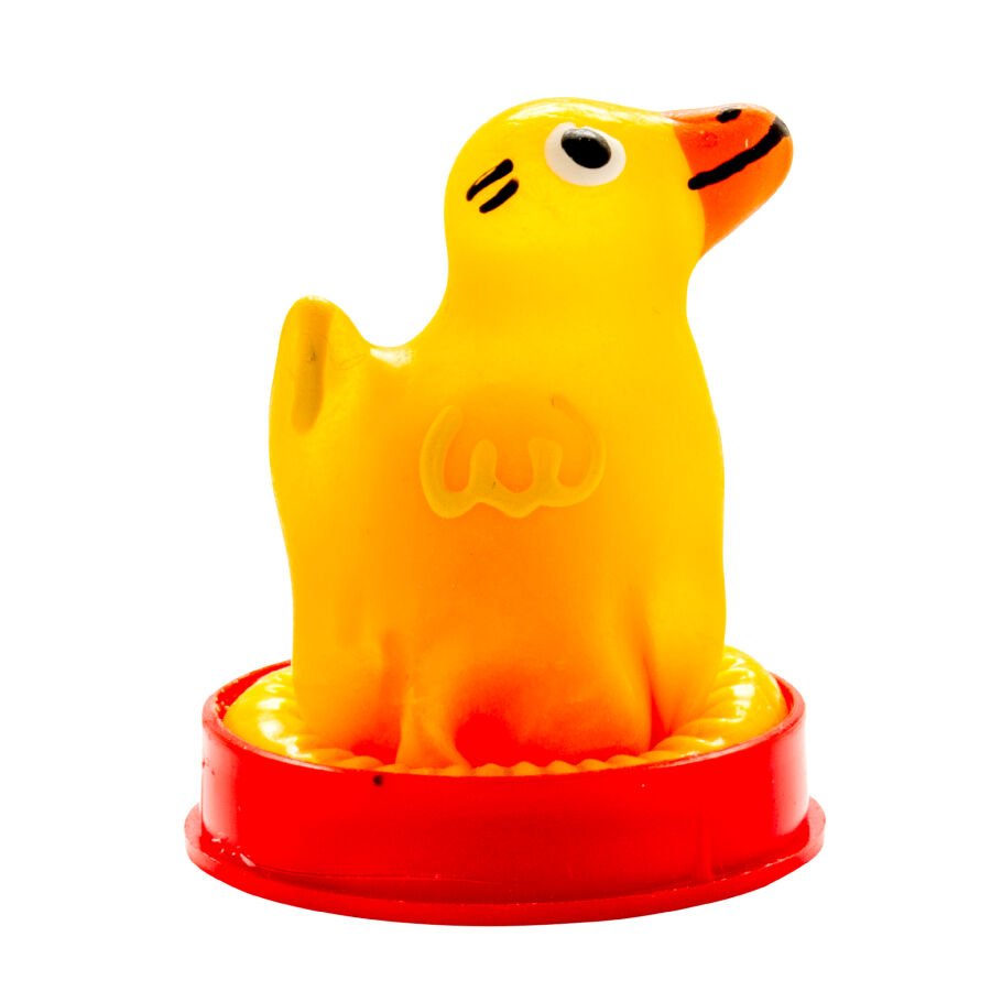 CONDOMERIE Préservatifs Fantaisie Peints À Main Forme Canard — vue arrière