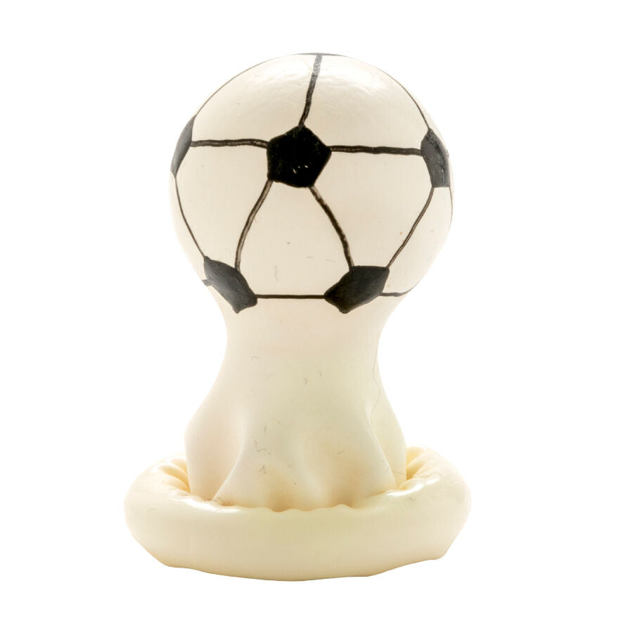 CONDOMERIE Préservatifs Fantaisie Peints À Main Football — vue alternative