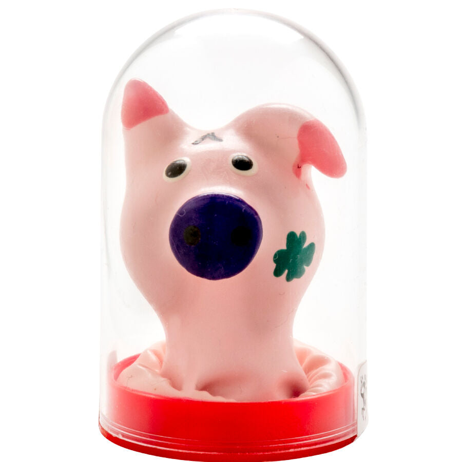 CONDOMERIE Préservatifs Fantaisie Peints À Main Tête Cochon - Aura Intime