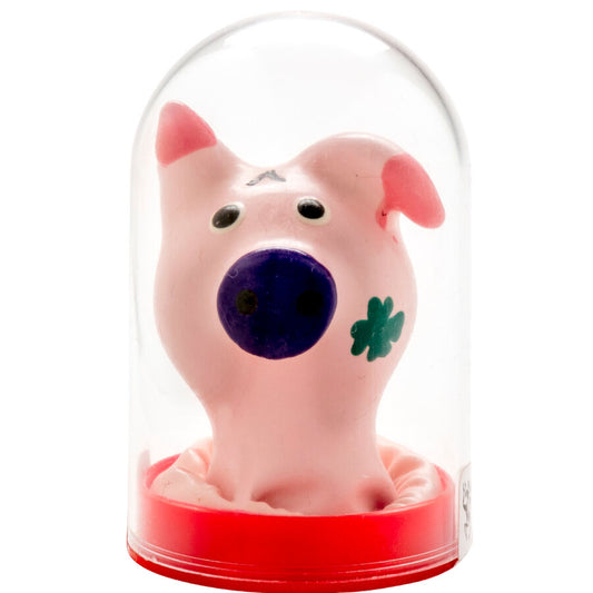 CONDOMERIE Préservatifs Fantaisie Peints À Main Tête Cochon - Aura Intime