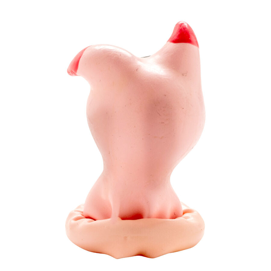 CONDOMERIE Préservatifs Fantaisie Peints À Main Tête Cochon — vue arrière