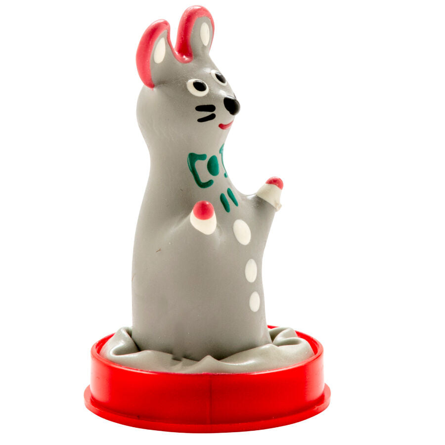 CONDOMERIE Préservatifs Fantaisie Peints À Main Modèle Souris 1 — vue détaillée