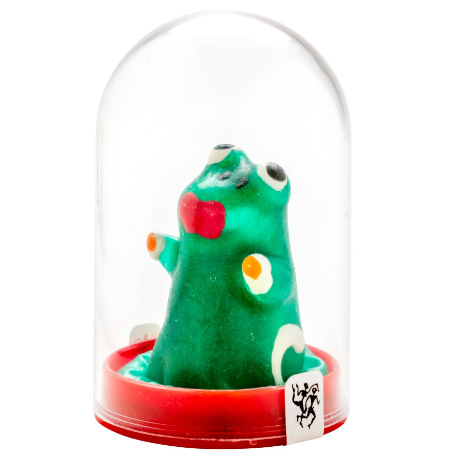 CONDOMERIE Préservatifs Fantaisie Peints À Main Modèle Grenouille 1 - Aura Intime