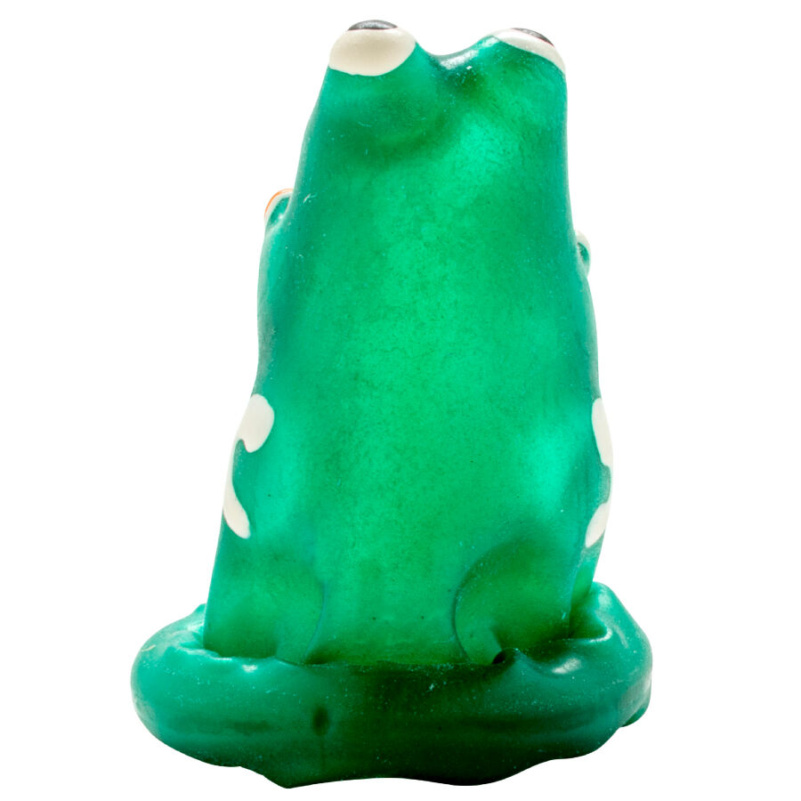 CONDOMERIE Préservatifs Fantaisie Peints À Main Modèle Grenouille 1 — vue arrière