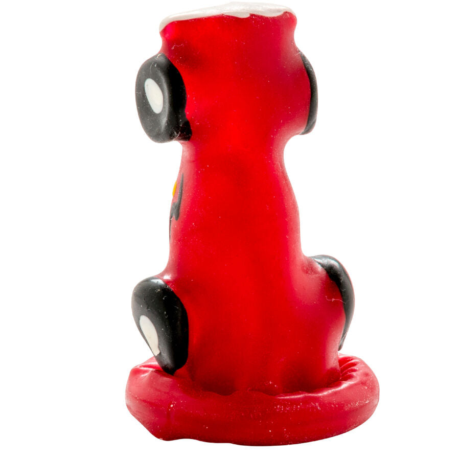 CONDOMERIE Préservatifs Fantaisie Peints À Main Forme Voiture Course — vue arrière