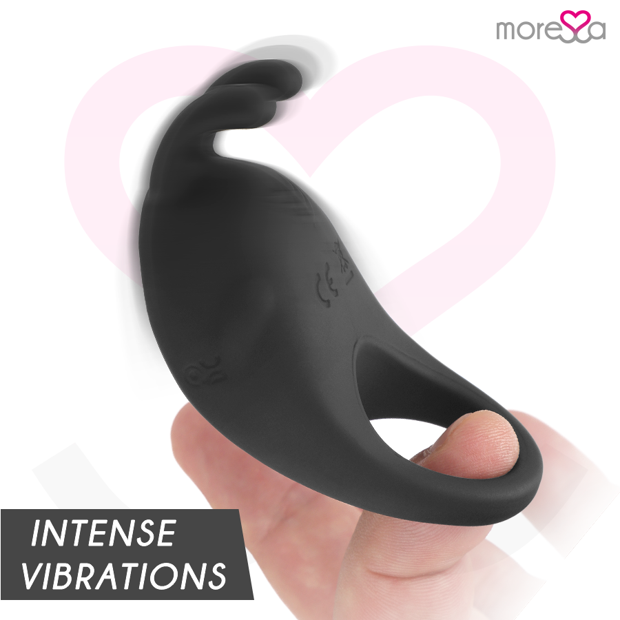 MORESSA Brad Premium Silicone Rechargeable Noir — vue alternative