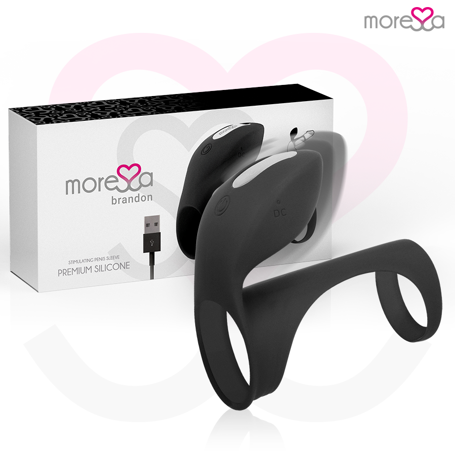 MORESSA ANNEAU VIBRATEUR BRANDON COUVERCLE - Aura Intime