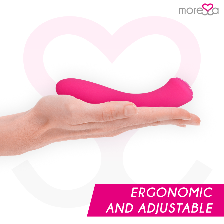 MORESSA Celso Rechargeable Silicone Premium — accessoires inclus