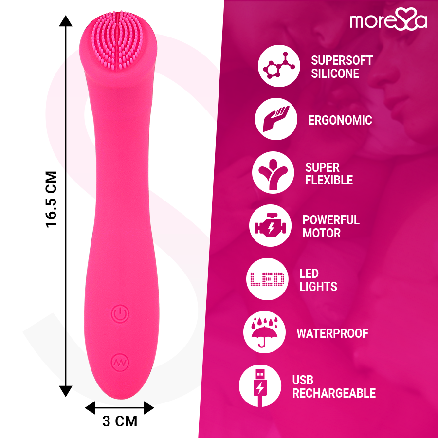 MORESSA Celso Rechargeable Silicone Premium — vue arrière