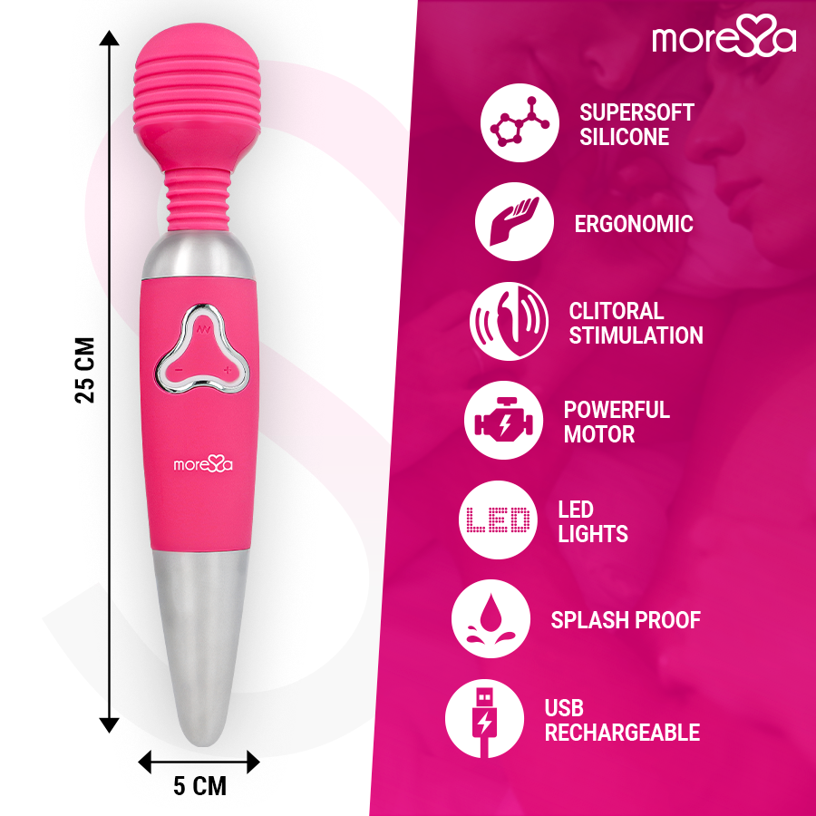 MORESSA Odilon Rechargeable Silicone Premium — vue arrière