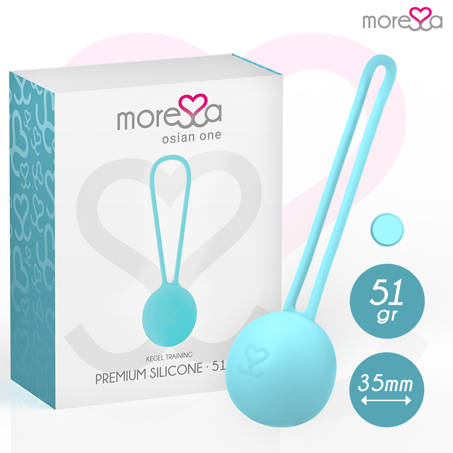 MORESSA Osian One Silicone Turquoise Premium - Aura Intime