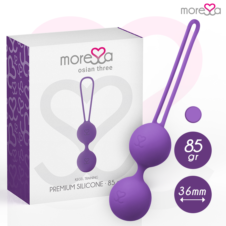 MORESSA Osian Trois Silicone Lilas Premium - Aura Intime