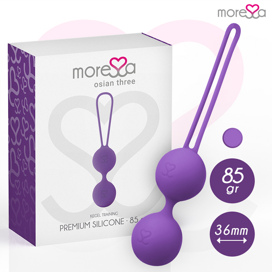 MORESSA Osian Trois Silicone Lilas Premium - Aura Intime