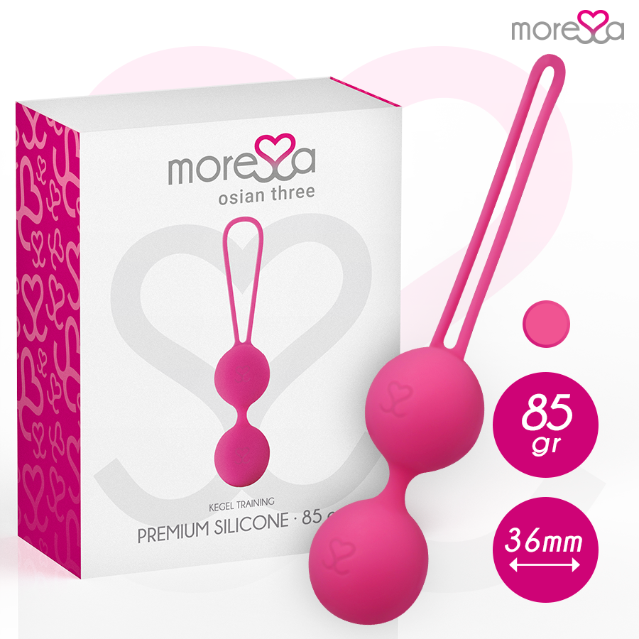 MORESSA Osian Trois Silicone Premium Rose - Aura Intime