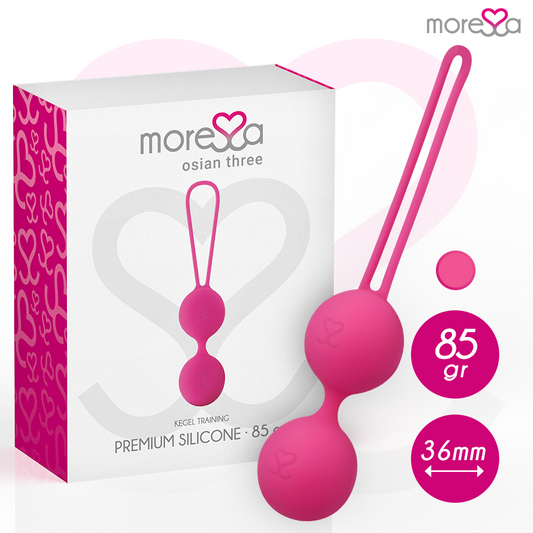 MORESSA Osian Trois Silicone Premium Rose - Aura Intime