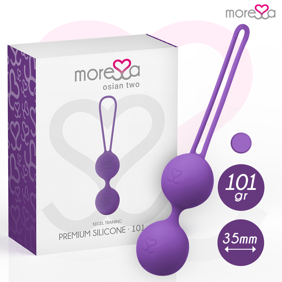 MORESSA Osian Deux Silicone Lilas Premium - Aura Intime