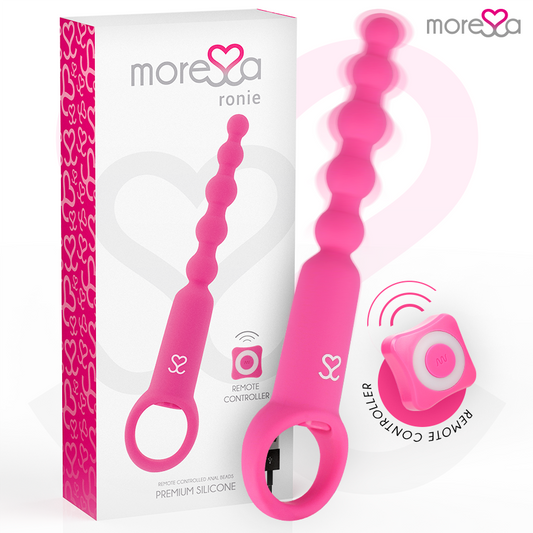 MORESSA RONIE TÉLÉCOMMANDE PLAISIR ANAL ROSE - Aura Intime