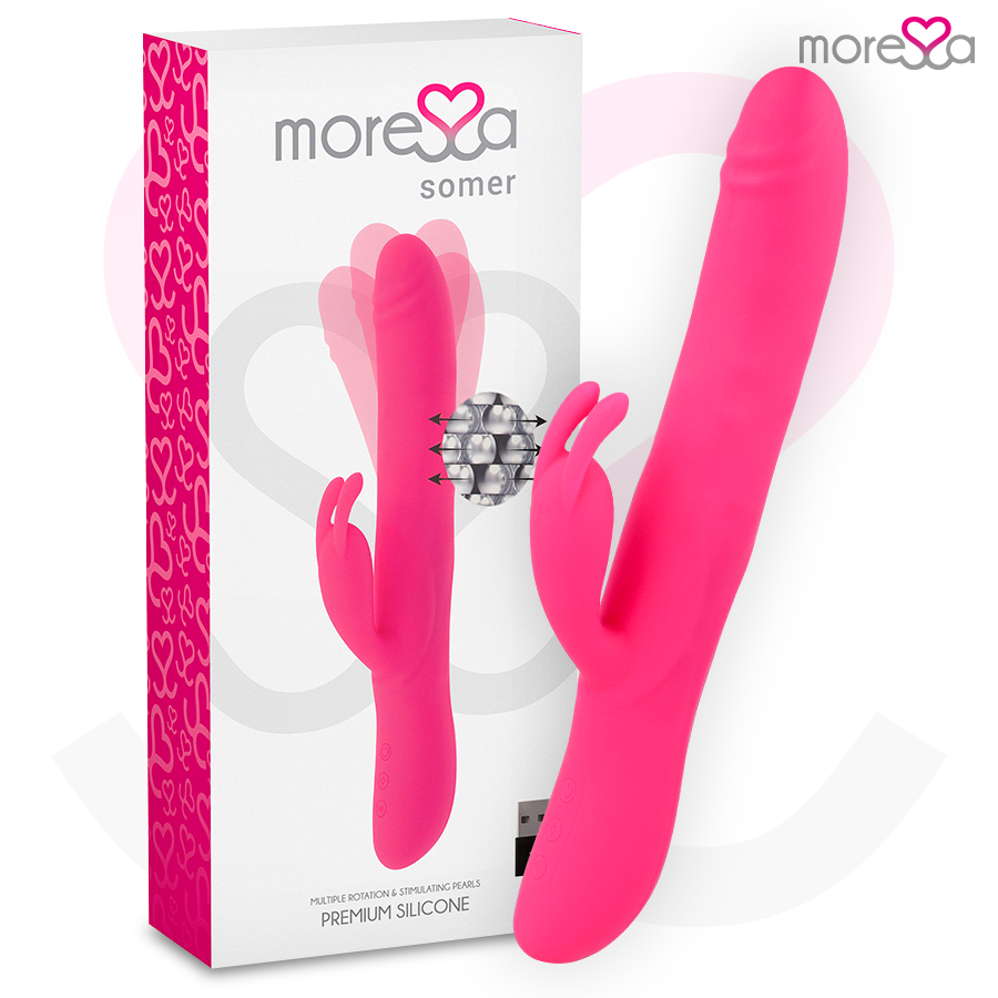 MORESSA Vibrateur Somer Premium Rotations Multiples - Aura Intime