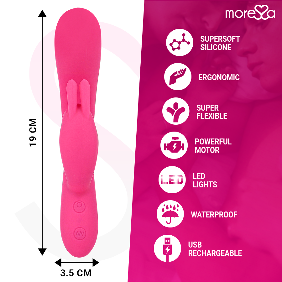 MORESSA Telmo Rechargeable Silicone Premium — vue arrière