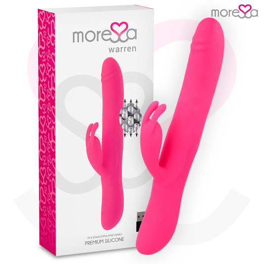 MORESSA SILICONE RECHARGEABLE QUALITÉ SUPÉRIEURE WARREN - Aura Intime