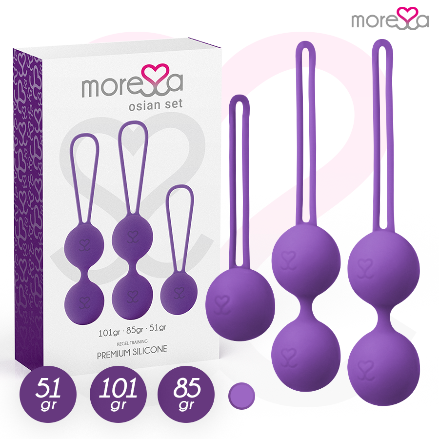 MORESSA Osian Set Premium Silicone Lilas - Aura Intime