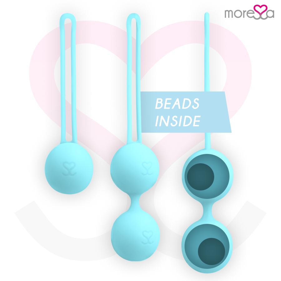 MORESSA Ensemble Osian Silicone Turquoise Premium — vue détaillée