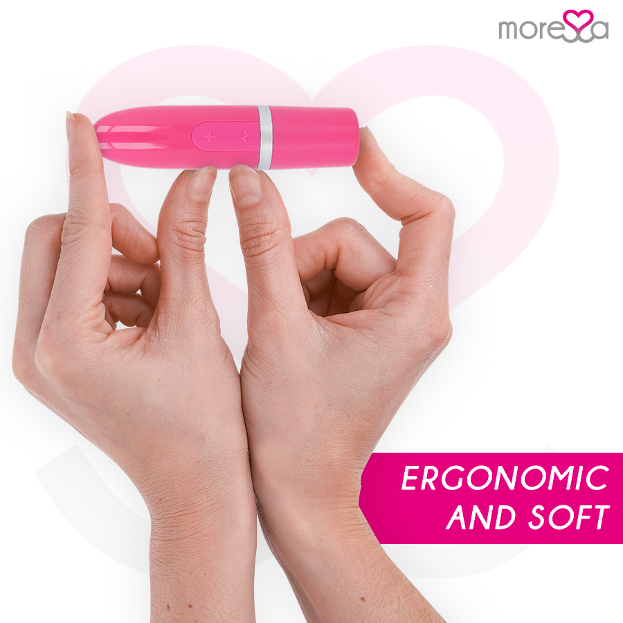 MORESSA Ivy Vibrateur Stimulateur Voyage Rose — accessoires inclus