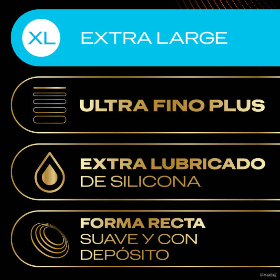 DUREX CONDOMS Connexion Totale Xl Ultra Fine Plus Sans Latex 10 Unités — vue alternative