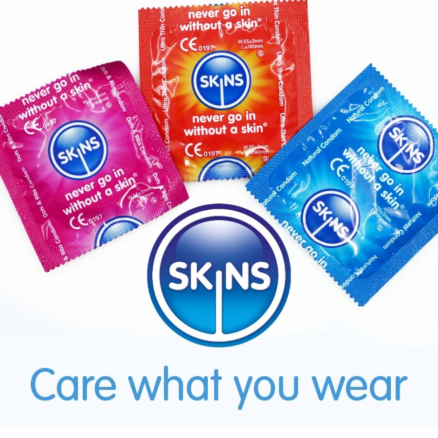 SKINS Pack 4 Préservatifs Premium Assortis — vue alternative