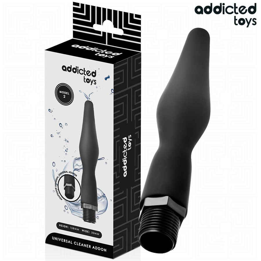 ADDICTED TOYS Nettoyeur Anal Adaptateur Universel Modèle 2 - Aura Intime
