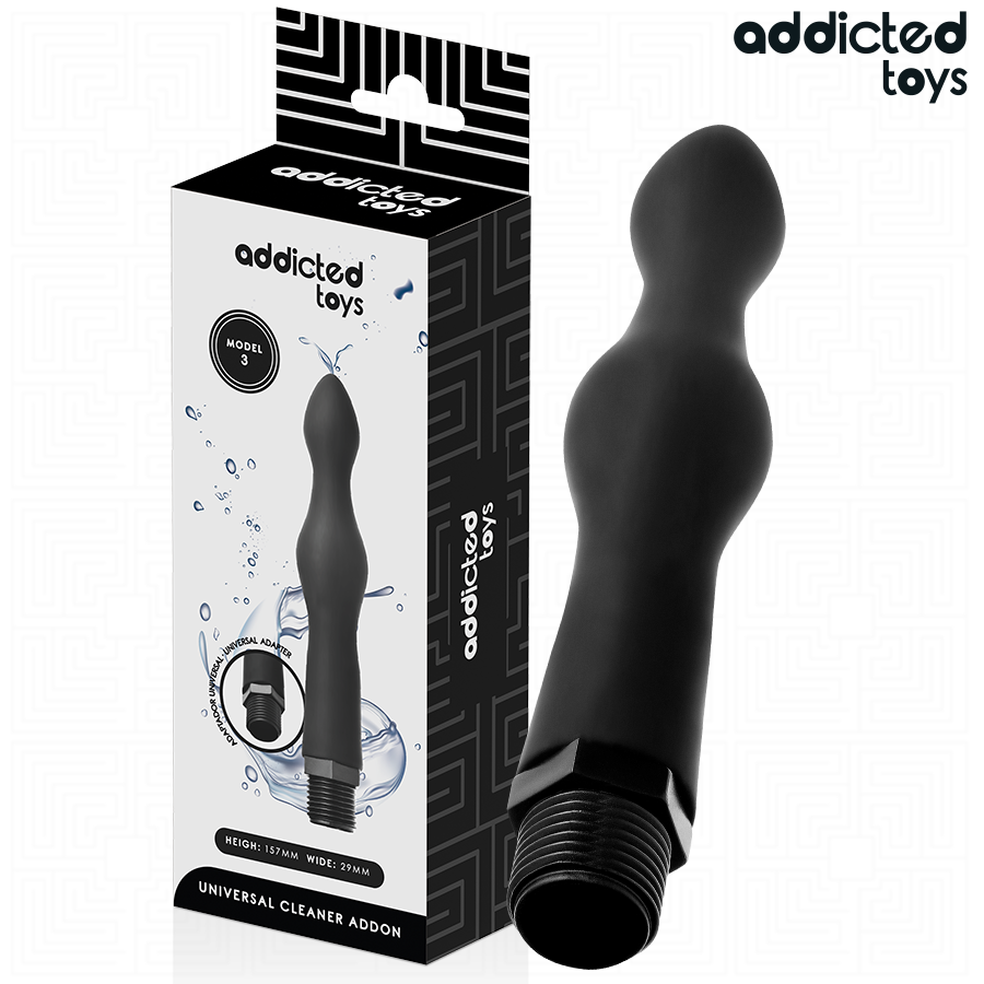 ADDICTED TOYS Nettoyeur Anal Adaptateur Universel Modèle 3 - Aura Intime