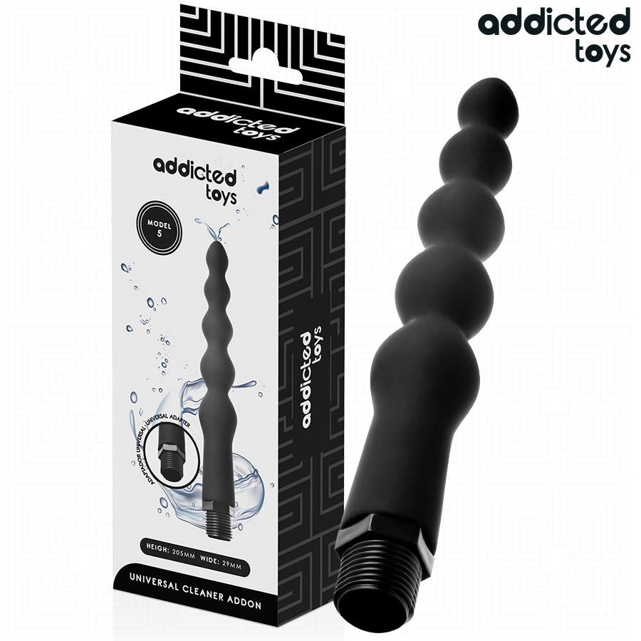 ADDICTED TOYS Nettoyeur Anal Adaptateur Universel Modèle 5 - Aura Intime