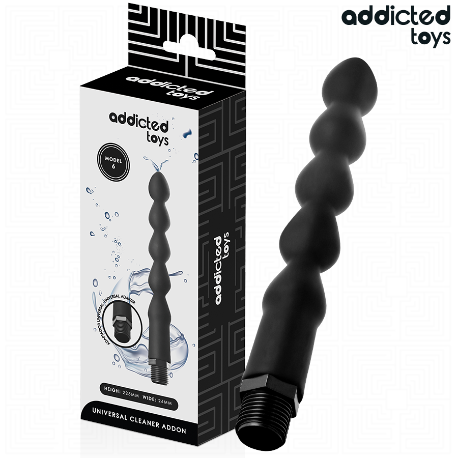 ADDICTED TOYS Nettoyeur Anal Adaptateur Universel Modèle 6 - Aura Intime