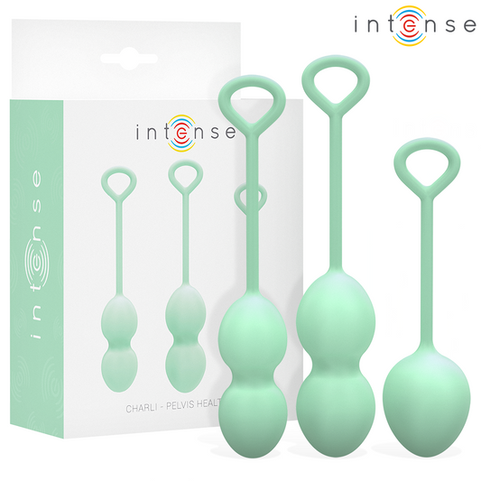 INTENSE HEALTH KEGEL Kit Boules Kegel Charli Vert Clair - Aura Intime