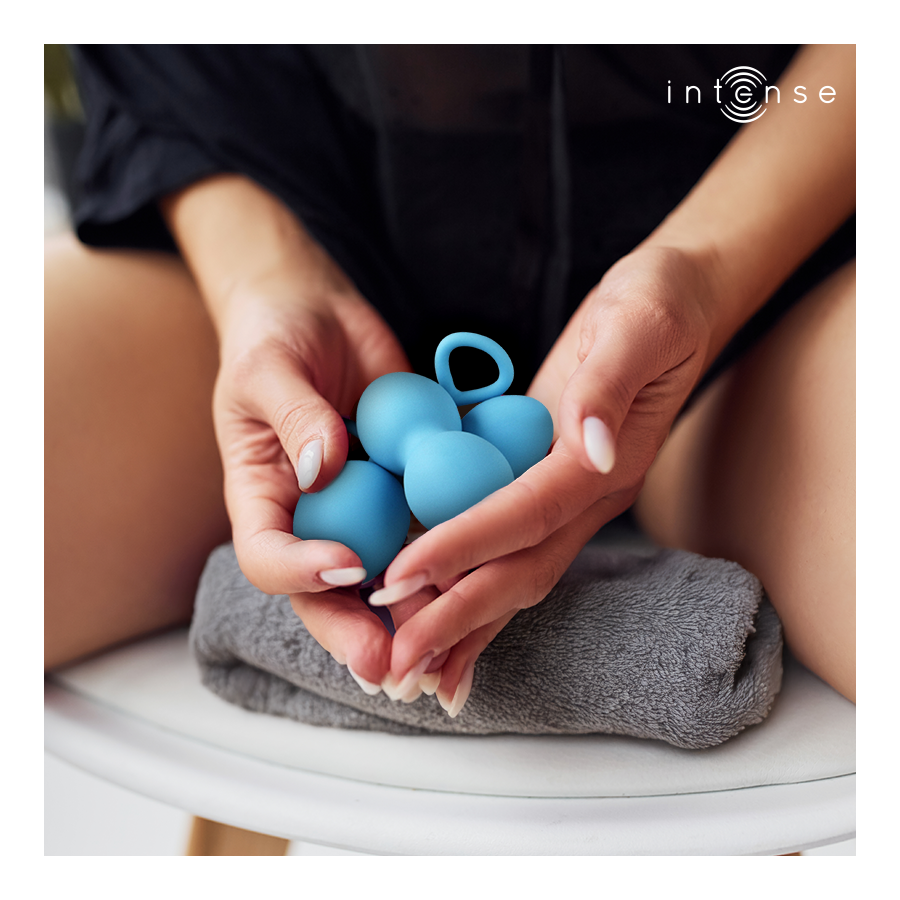 INTENSE HEALTH KEGEL Charli Kegel Ball Kit Bleu — vue détaillée