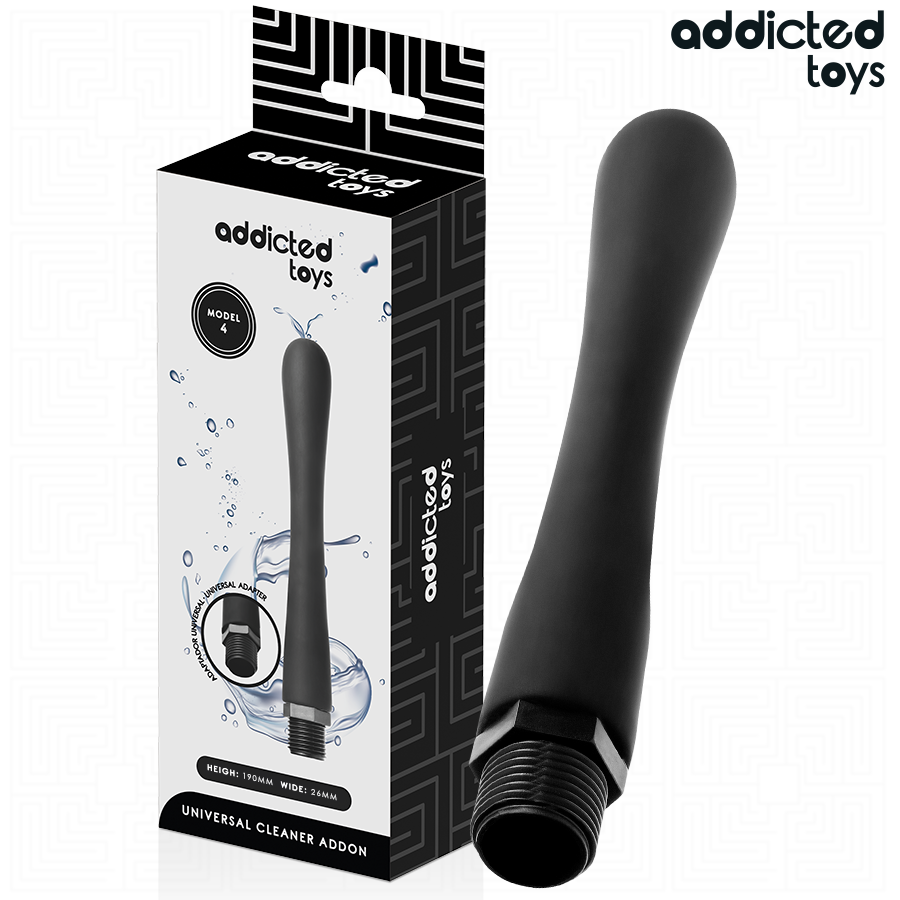 ADDICTED TOYS Nettoyeur Anal Adaptateur Universel Modèle 4 - Aura Intime