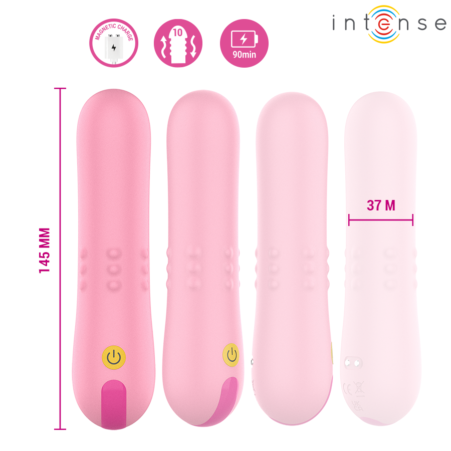 INTENSE FUN TOYS Barbara Vibrateur À Bille Roulante — accessoires inclus