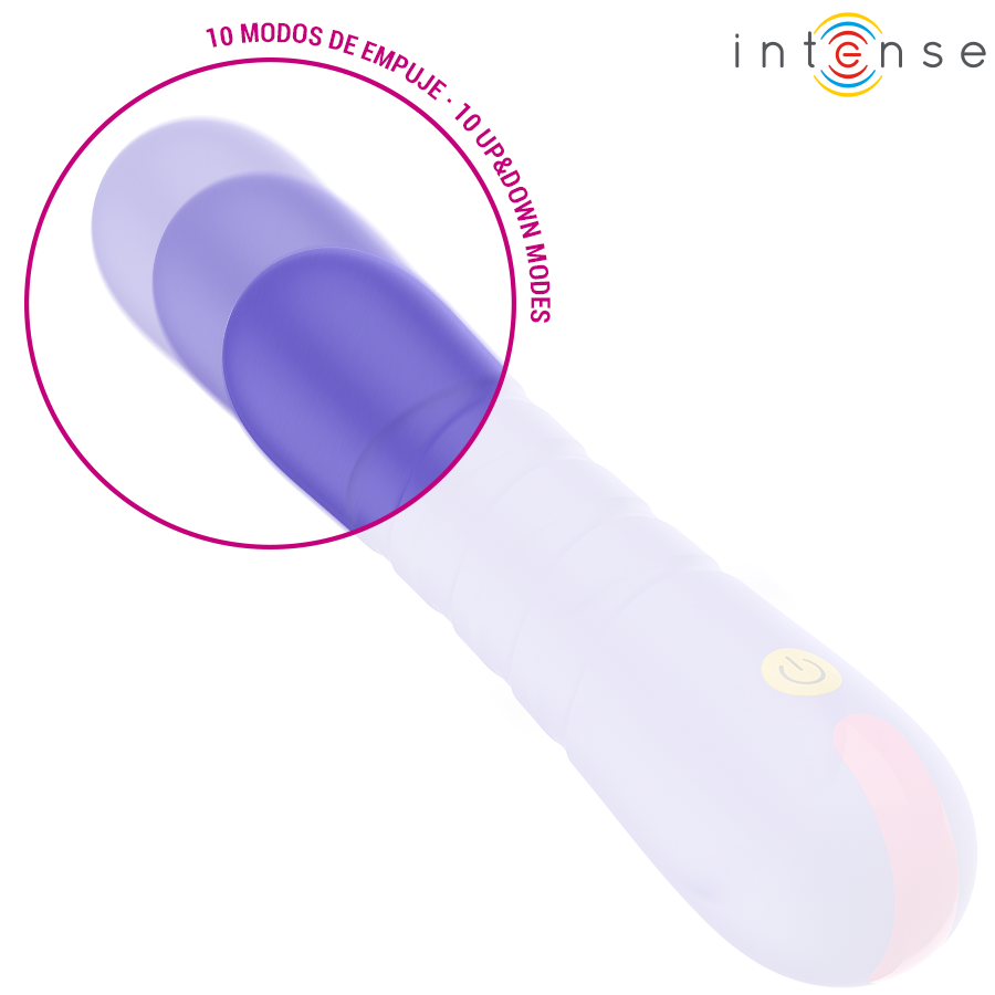 INTENSE FUN TOYS Stella Pousse Pénétration Haut Bas — vue arrière
