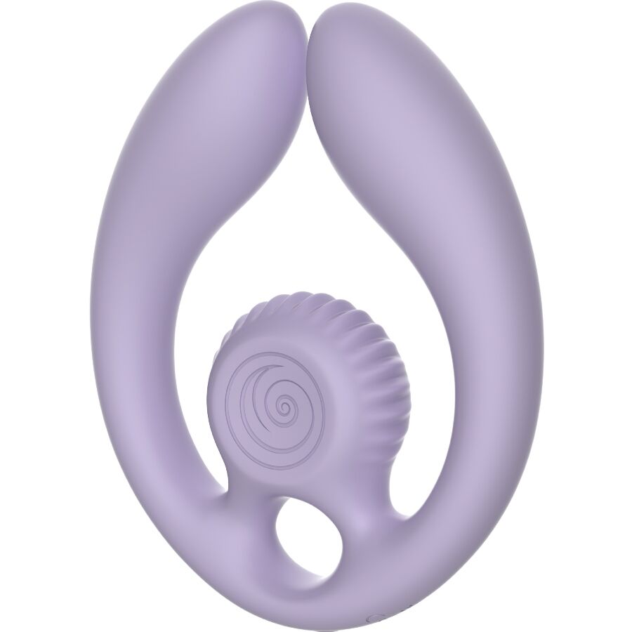 SNAIL VIBE Gizi Duo Stimulateur Couples Télécommande Lilas — vue arrière