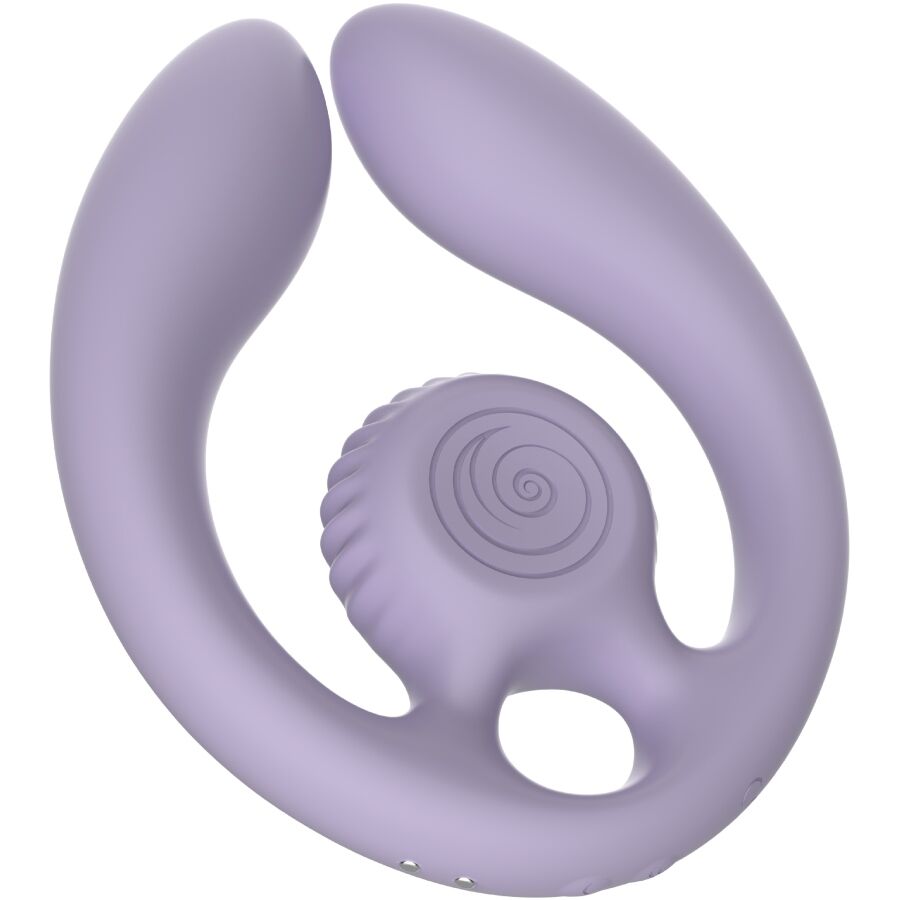 SNAIL VIBE Gizi Duo Stimulateur Couples Télécommande Lilas - Aura Intime
