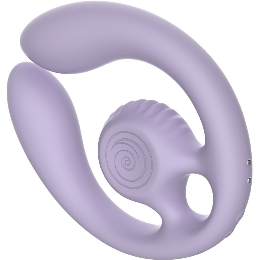 SNAIL VIBE Gizi Duo Stimulateur Couples Télécommande Lilas — vue alternative