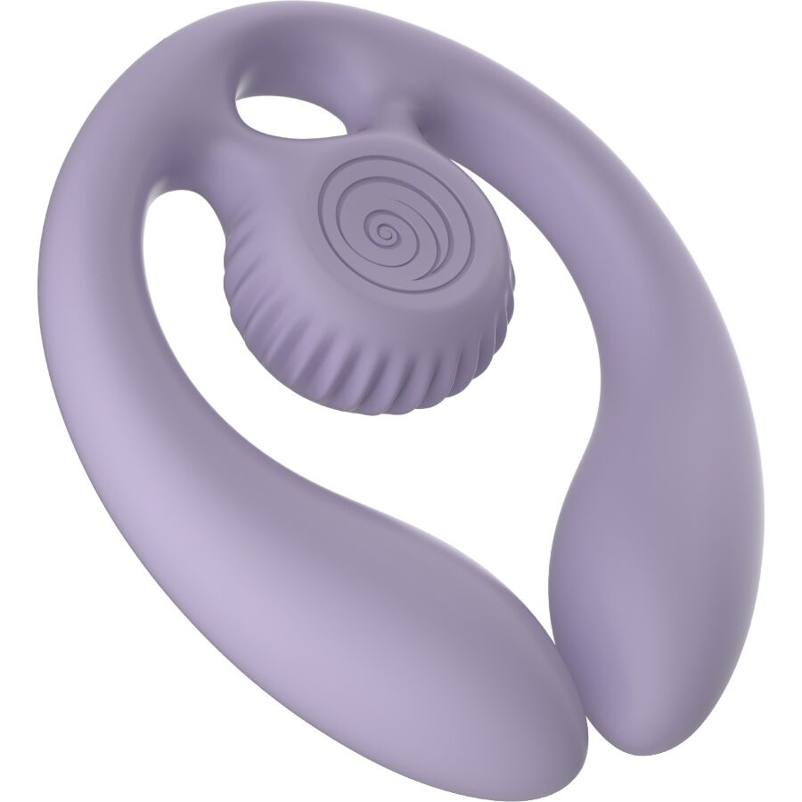 SNAIL VIBE Gizi Duo Stimulateur Couples Télécommande Lilas — vue détaillée