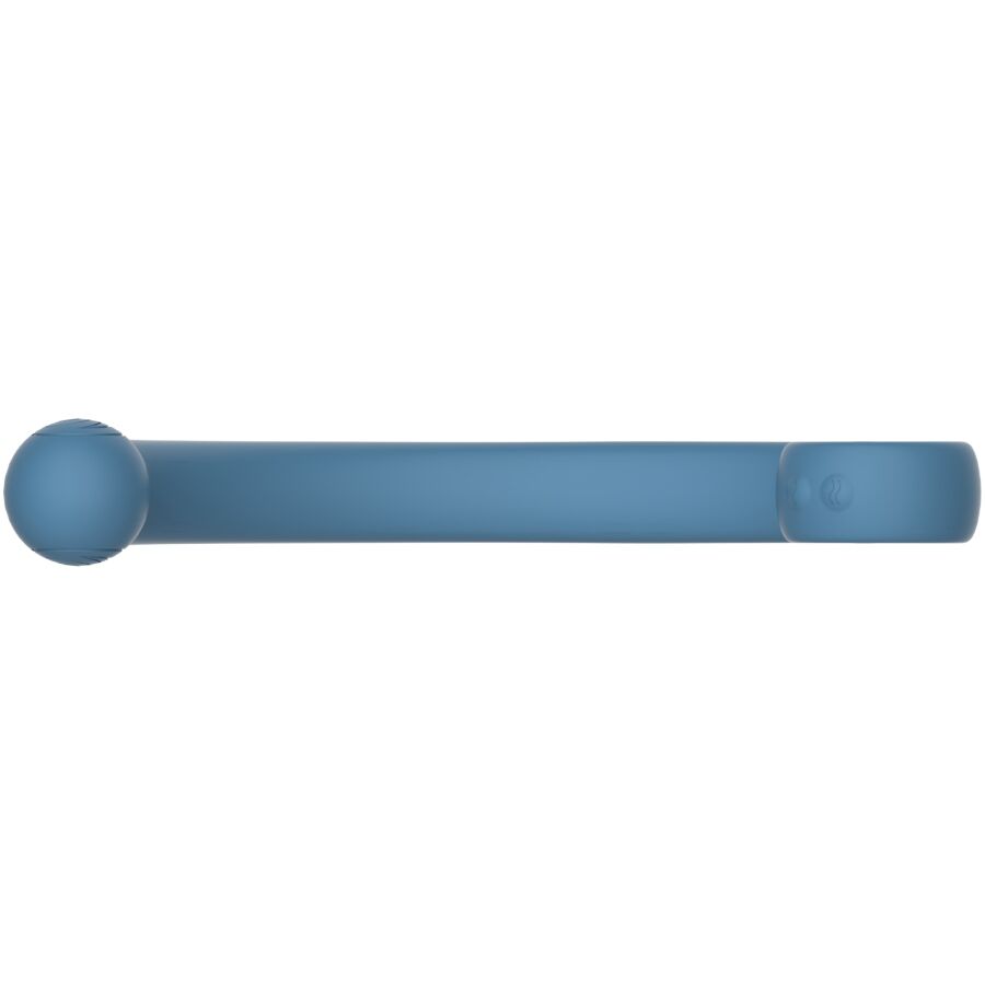 SNAIL VIBE Axi Baguette Massage Vibrante Bleu — accessoires inclus