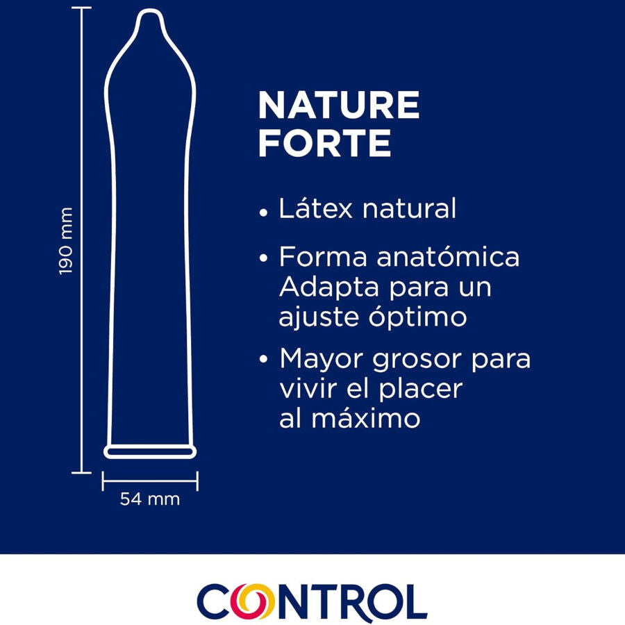 CONTROL CONDOMS Préservatifs Nature Forte 144 Unités — vue détaillée